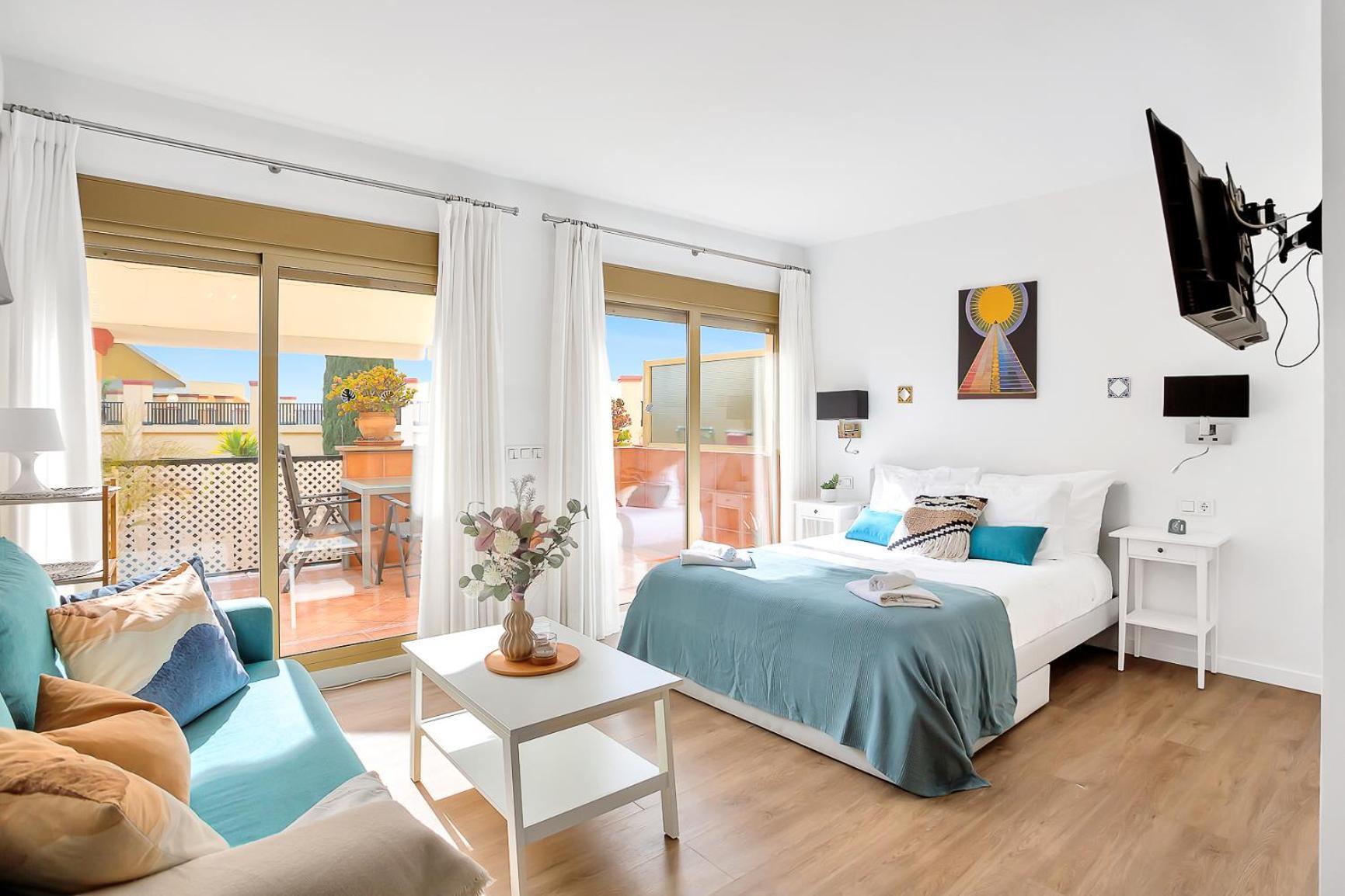 Modern Beach Apartment Romana Playa 723 In Marbella, Elviria ภายนอก รูปภาพ