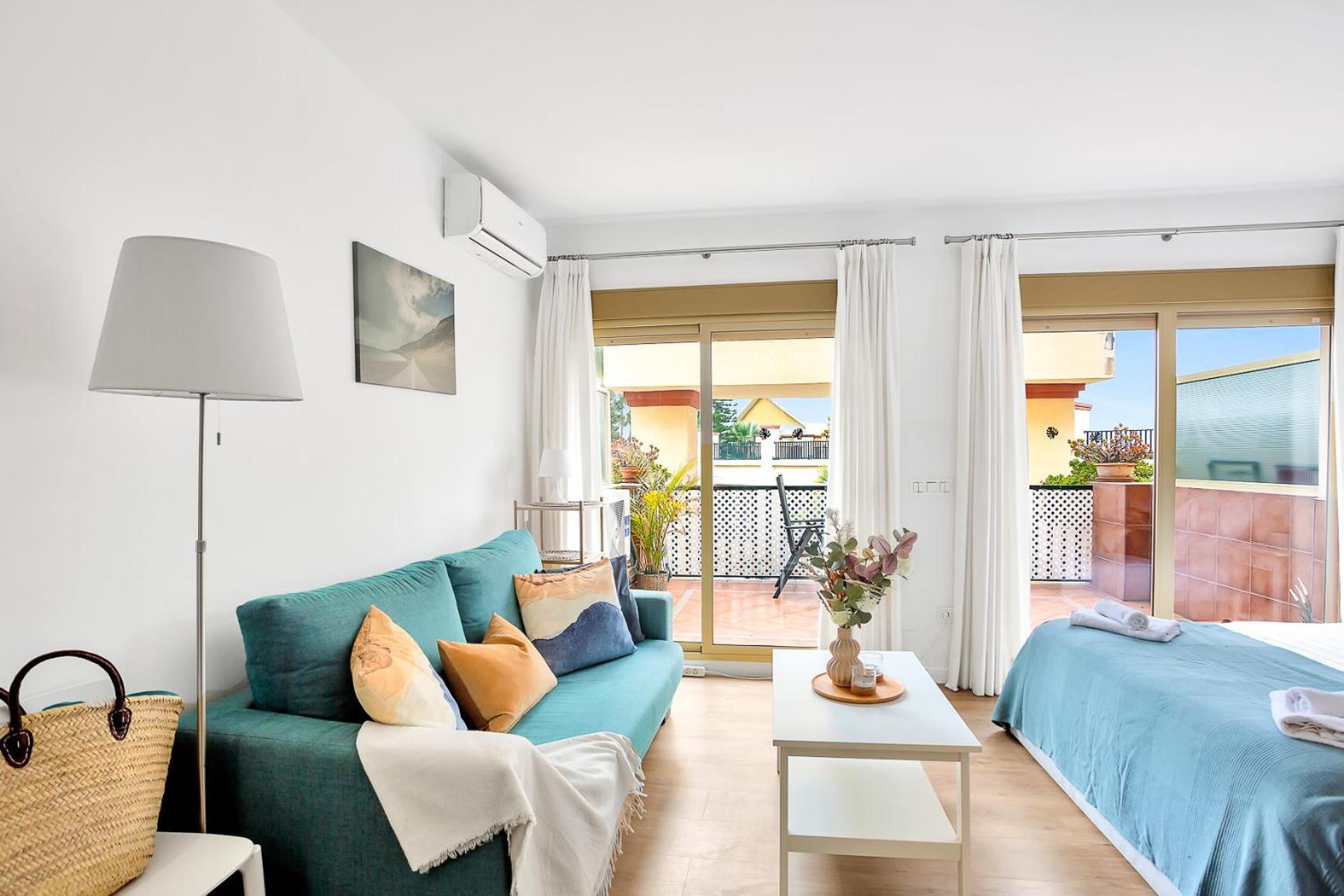Modern Beach Apartment Romana Playa 723 In Marbella, Elviria ภายนอก รูปภาพ